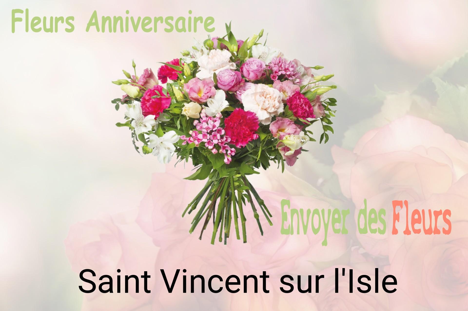 Bouquet de fleurs d’anniversaire livré à Saint-Vincent-sur-l'Isle