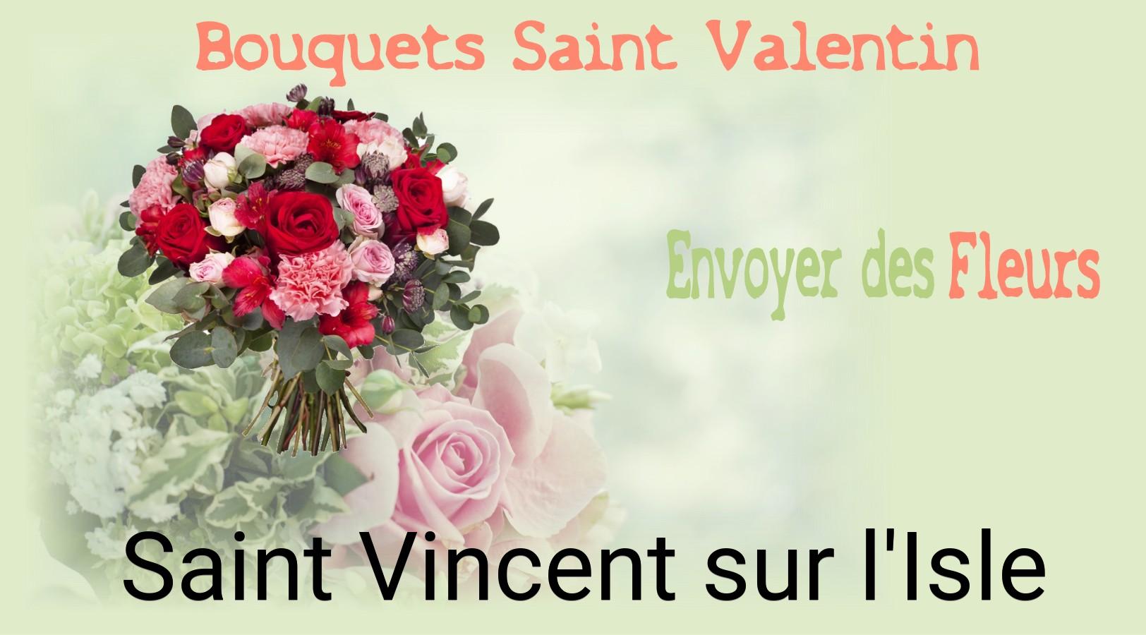 Roses de Saint-Valentin livrées à Saint-Vincent-sur-l'Isle